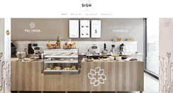 Desktop Screenshot of designbysign.com