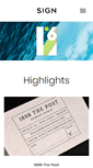 Mobile Screenshot of designbysign.com